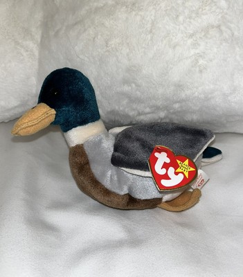 Ty Jake the Mallard Duck Plush Toy - NEWS WITH TAGS!