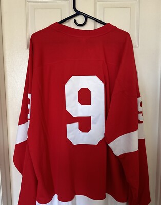 Mitchell & Ness 3XL Gordie Howe Mr. Hockey 1960-61 Detroit Red