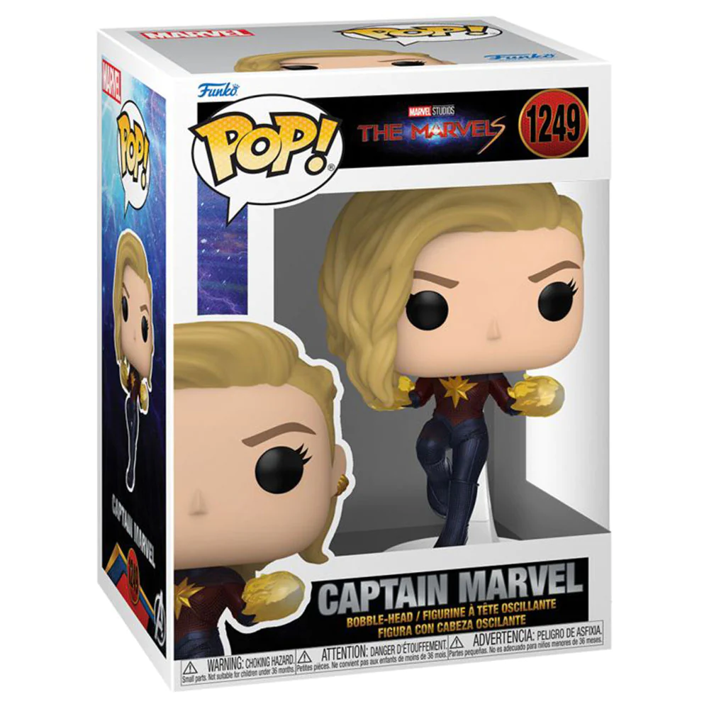 FUNKO POP! マーベル　キャプテンマーベル　アートシリーズ限定 MARVEL - FUNKO POP! マーベル キャプテンマーベル アート