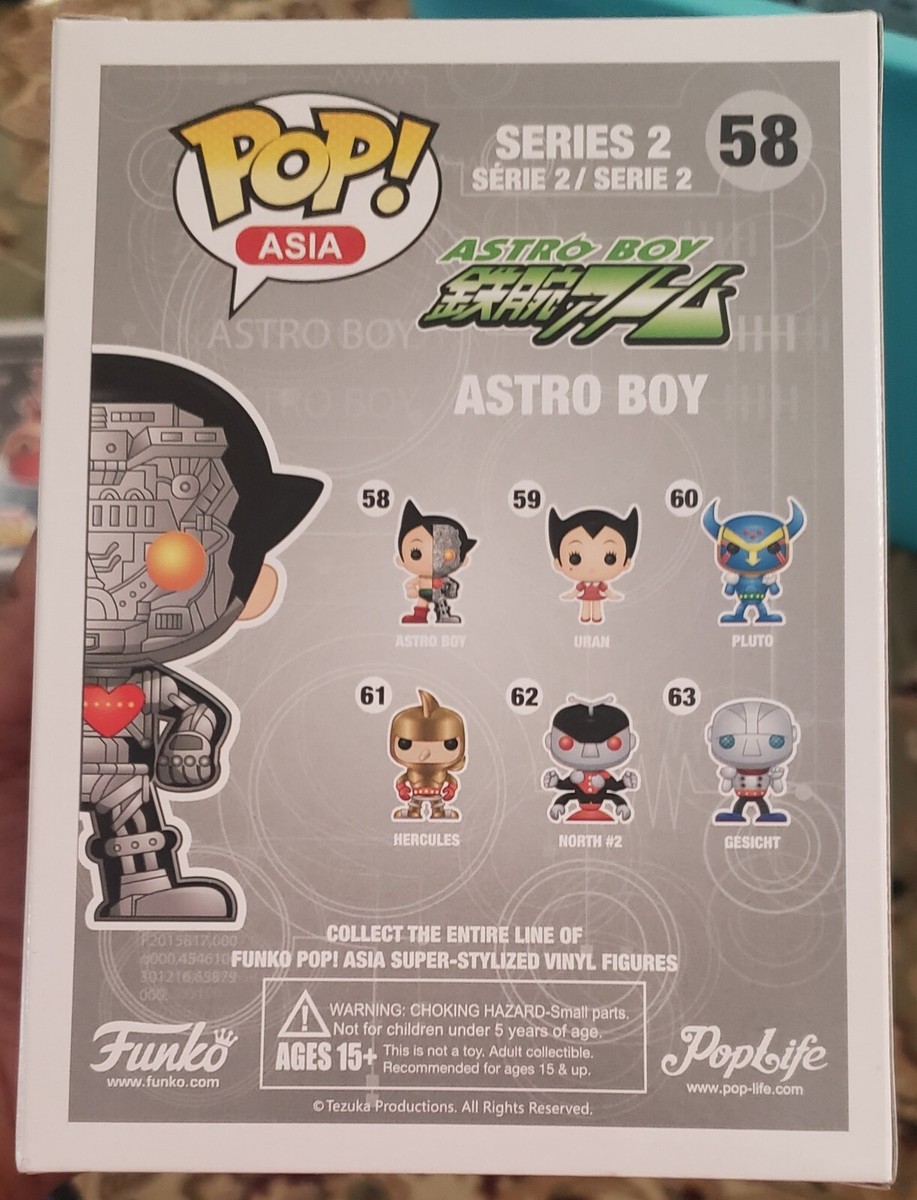 Funko Pop Asia Astro Boy Limited Edition Chase Gold Vinyl Figure