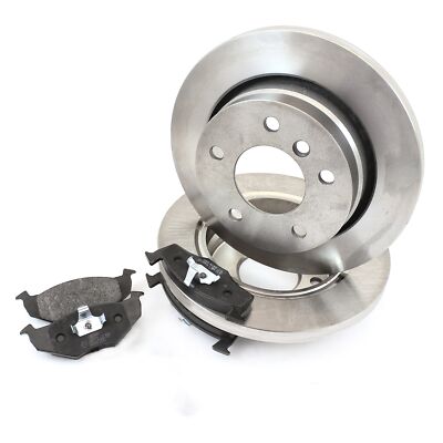 ABAKUS Satz Bremsen Bremsscheiben + Bremsbeläge hinten für Audi A4 Seat Exeo ST