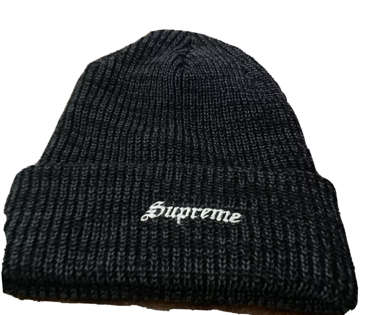 Supreme Loose Gauge Beanie Fw23 Black