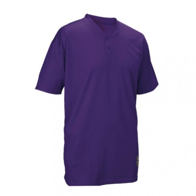 Easton Skinz Purple 2 Button Placket Jersey Adult