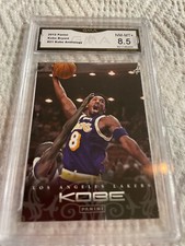 KOBE BRYANT LAKERS 2012 PANINI KOBE ANTHOLOGY # 21 GRADED 8.5 L@@@K