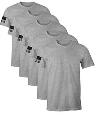 Howitzer Men's T-shirt Standard Basic Packs Heather Grey Military Grunt