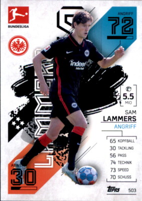 Match Attax EXTRA 2021/2022  Nr.503 - Sam Lammers