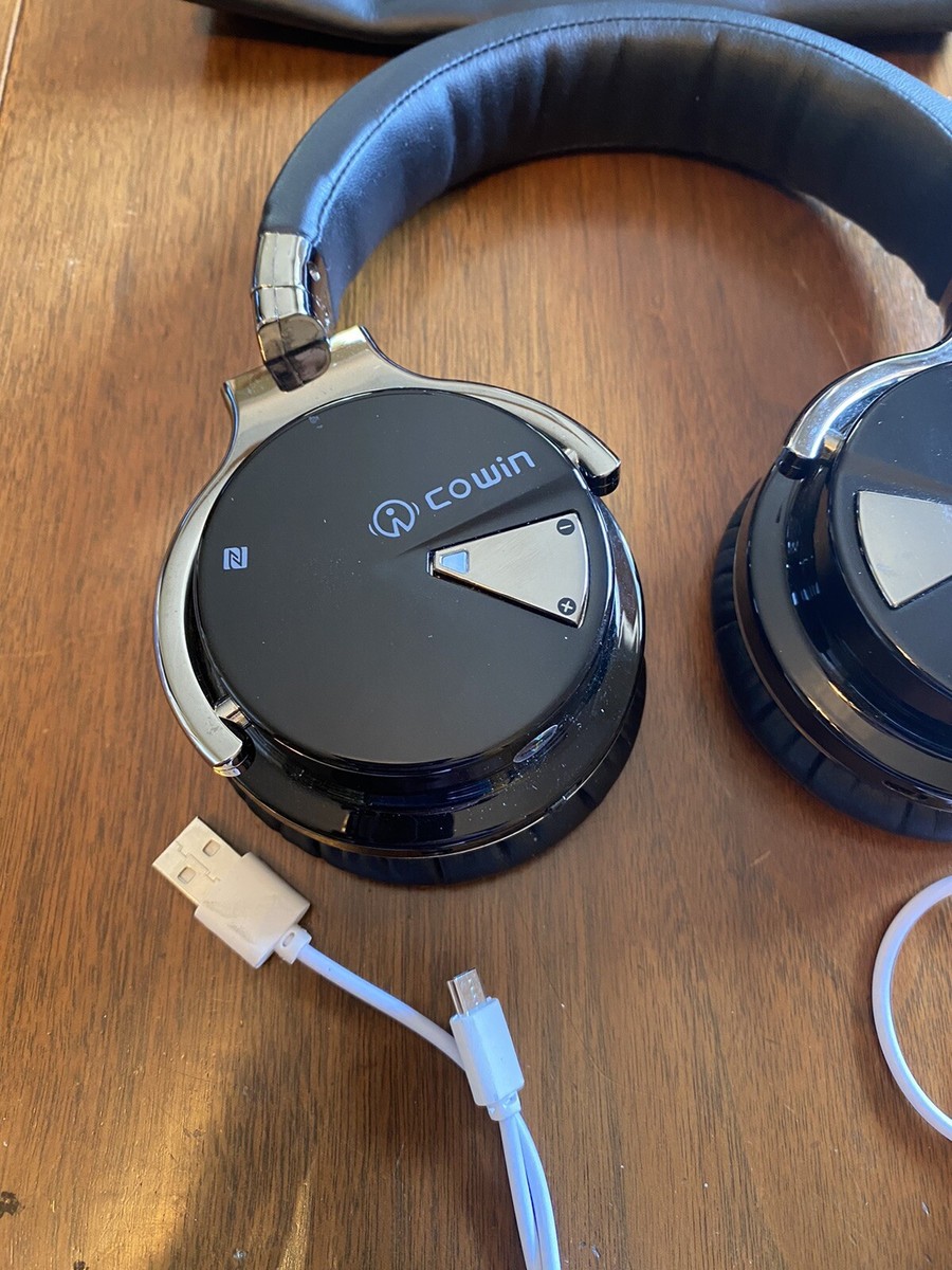 Cowin, Wireless Bluetooth Heafphones, VG Condition, Black/silver