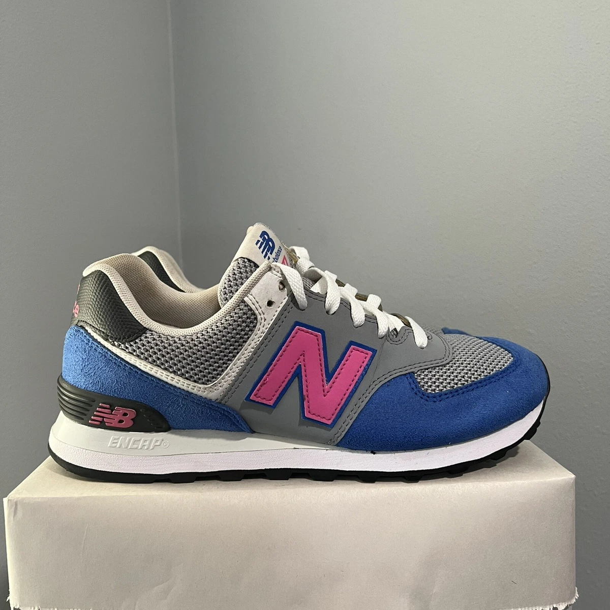 New balance 2024 574 blue pink