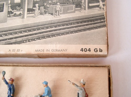 Märklin H0 - 9 Stück Eisenbahnfiguren, Guss, 22 mm hoch - Bild 8 von 13