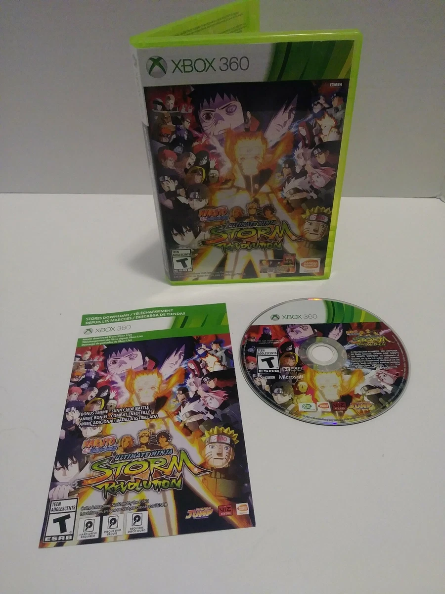 Jogo Naruto Shippuden: Ultimate Ninja Storm Revolution - Xbox 360 (Usado) - Elite Games - Compre na melhor loja de games - Elite Games