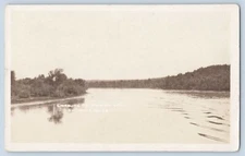 Enroute To Fond Du Lac St. Louis River Minnesota Real Photo RPPC Postcard 1931