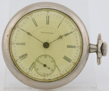 WALTHAM P.S. BARTLETT, 17j, 9549960, 18s POCKET WATCH, FOR REPAIR NF