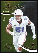 2023 Panini Prestige Xtra Points Gold Ventrell Miller 40/75 Jacksonville Jaguars