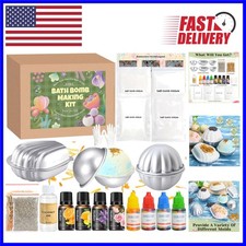 Complete 23-Piece Bath Bomb Making Kit with Stainless Steel Molds  Essentials