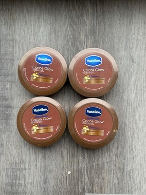 PACK OF 4 Vaseline Cocoa Glow Body Cream Intensive Care 2.53oz