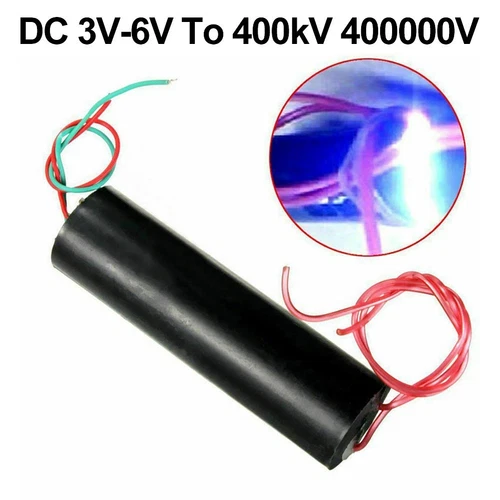 Power Boost 3V-6V DC Transformer High-Voltage Step-Up 400000V Converter