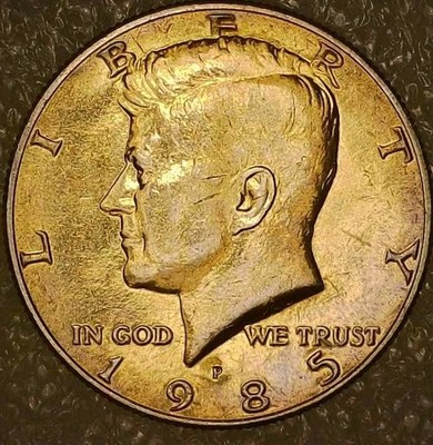  RARE & SCARCE!!! 1985-P KENNEDY HALF-DOLLAR DDO DDR & RPM VARIETY (SEE PICS)