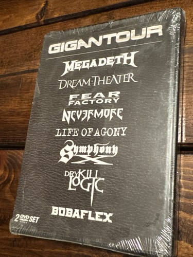 Gigantour (DVD, 2006, 2-Disc Set) Megadeth Fear Factory Dream Theater Sealed New - Picture 1 of 2