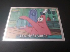 2025 Topps Chrome SpongeBob #194 Exactly As You Do 