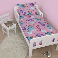 MY LITTLE PONY SINGLE JUNIOR DUVET COVER SETS GIRLS BEDROOM BEDDING
