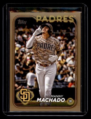 2024 Topps Series 2 MANNY MACHADO #550 Gold Parallel /2024 Padres