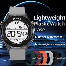 Unisex Waterproof Digital Wristwatch LED Alarm Stopwatches Multifunction Sports