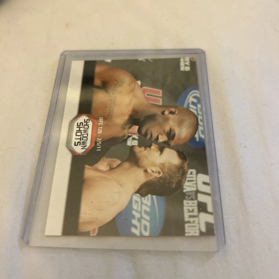 Jon Jones Ryan Bader 2011 Topps UFC Moment of Truth Showdown Shots Black #41/88 - Image 3 of 4