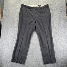 Banana Republic Dress Pants Mens 42x32 Gray Tailored Slim Fit Wool Stretch