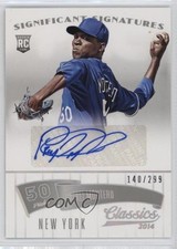 2014 Panini Classics Significant Signatures Silver /299 Rafael Montero Auto 1u6