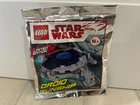 LEGO Star Wars Limited Edition Droid Gunship (911729) Foil Polybag NEW!