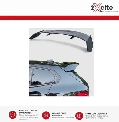 2XCITE BMW 1 Series F40 2019-2023 Rear Roof Spoiler M Performance Style Gloss Black