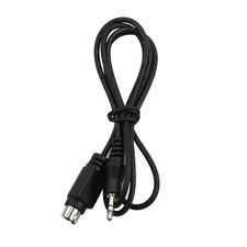 3.28ft 9Pin MIDI Male To 3.5mm Male Stereo Jack Audio Adapter Cable For Bose-Din