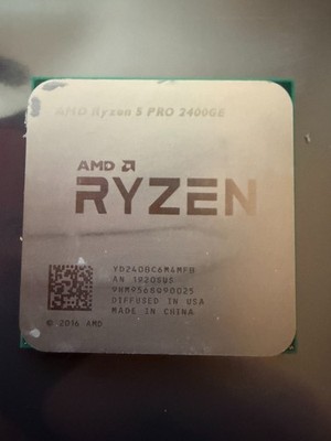 AMD RYZEN 5 PRO 2400GE 3.20GHz AM4 CPU Processor
