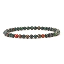- Small, Medium, Large Sizes - Gemstone Beaded Bracelets For Women and Men - 4mm