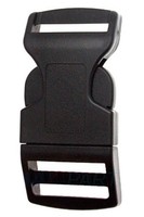 10 St. Steckschnalle 25Mm Gebogen Acetal Steckverschluss Gurtband Steckschnallen