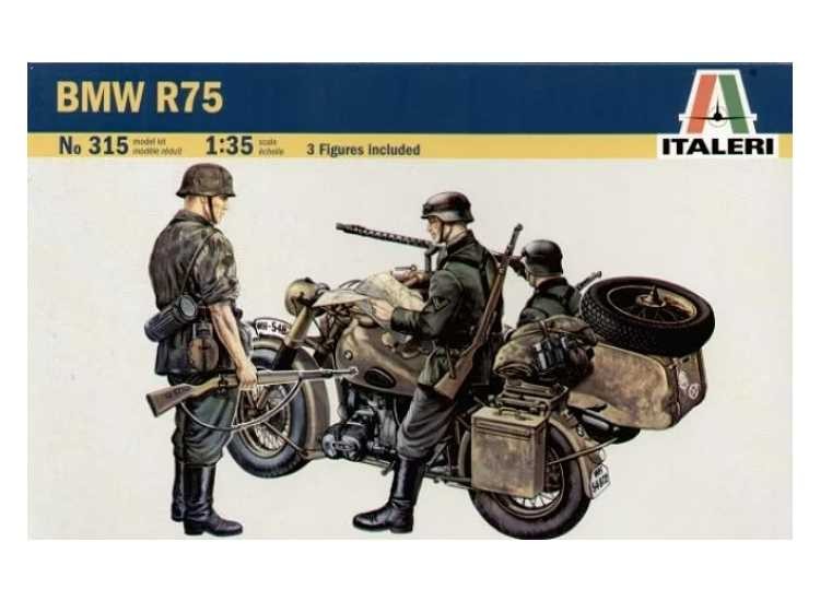 Italeri IT315 1/35 - BMW R75 With Sidecar