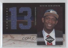 2010-11 Limited Freshman Jumbo Materials Jersey Numbers 66/99 Kevin Seraphin 1u9