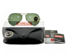 Ray-Ban RB3025 L0205 Aviator Classic Gold Frame 58mm Green G-15 Lens Sunglasses