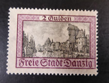 Danzig 1924, 2 G Freimarke, **/MNH, Mi.Nr 208, ME 250,-