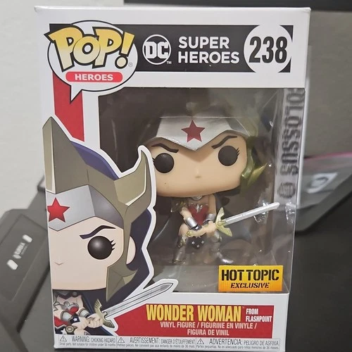 Funko Pop! Vinyl DC Heroes Wonder Woman #238 Hot Topic Exclusive Figure