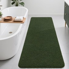 Bathroom Runner Rugs 60x24 Extra Soft Absorbent Bath Mats Non-Slip Shaggy Long