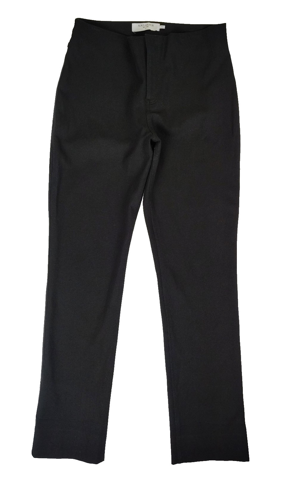 M.M. Lafleur Womens Foster Black Pants Size 8 Stretch Adjustable Length