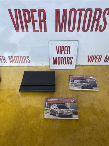 Vauxhall (Opel) Meriva B Owners Handbook Manual Information Book Pack Wallet 10-13 R177