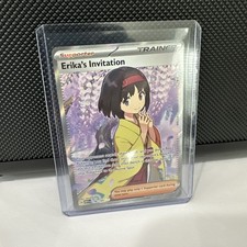 Erika's Invitation 196/165 151 Ultra Rare Holo NM Pokemon Card on eBay