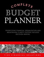 Complete Budget Planner: Prioritizing financial organization and maintaining...