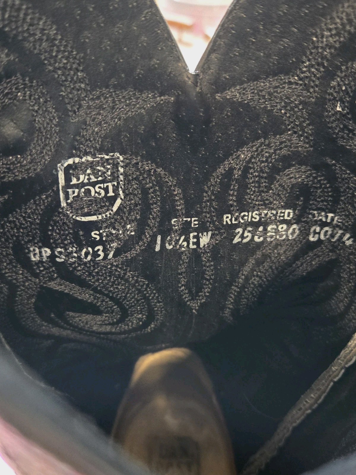 Rare Dan Post Python Snake Skin Boots Cowboy West… - image 17