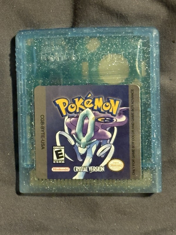 Pokemon: Crystal Version (Game Boy Color, 2001)