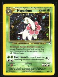 Meganium 10/111 Neo Genesis Holo Rare Unlimited Pokemon Card