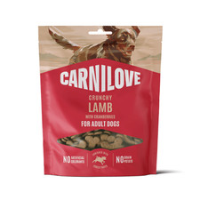Image of Carnilove Crunchy Dog Treats Lamb with Cranberries 200g