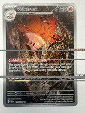 Pokemon TCG - Volcarona 100/086 SV: Black Bolt Holo Illustration Rare NM on eBay